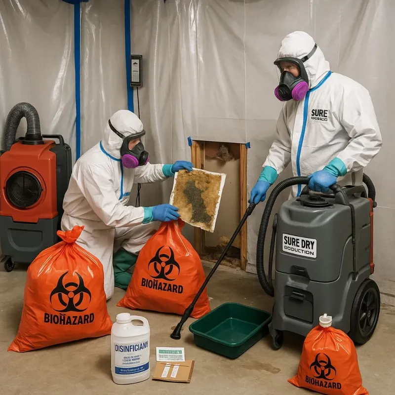 Contaminated Water Handling Protocols process in Detroit Beach, MI